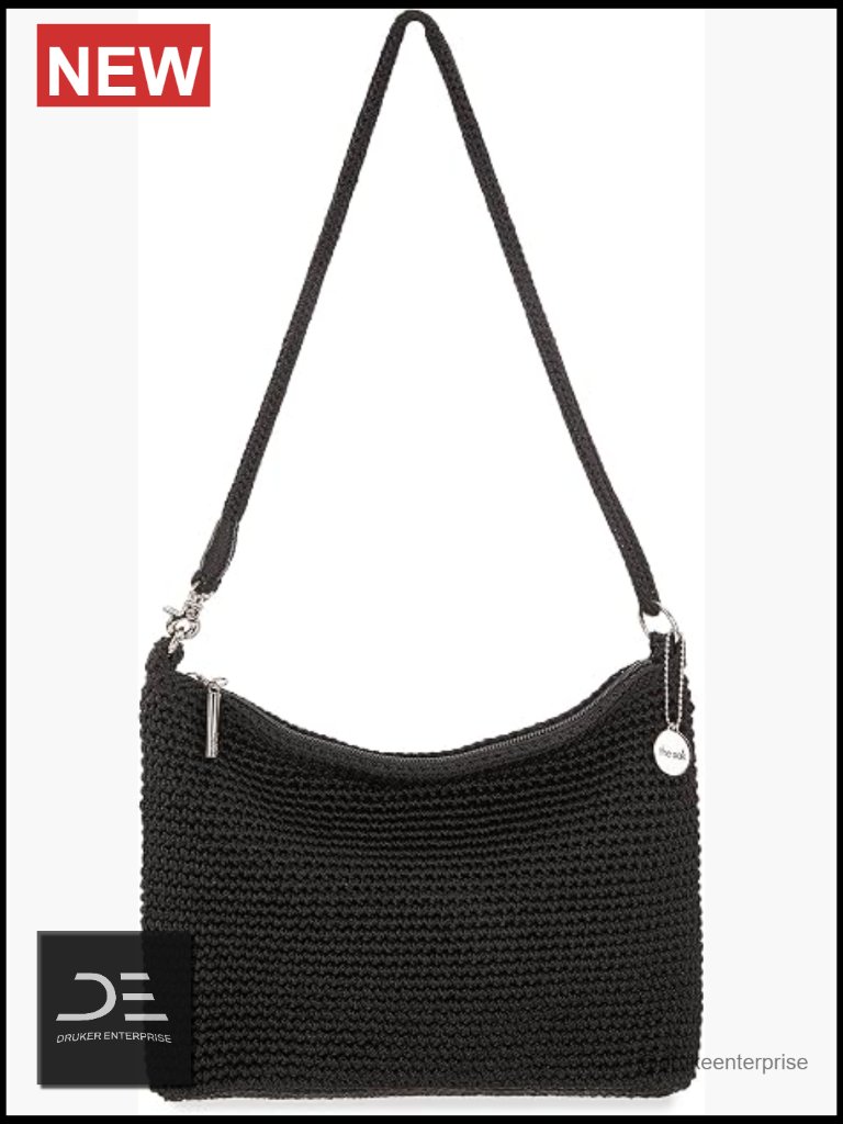 Hand-Crochet Convertible Crossbody Purse - 3-In-1 Shoulder Bag Clutch Travel